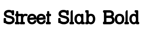Street Slab Bold