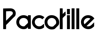 Pacotille Font Image