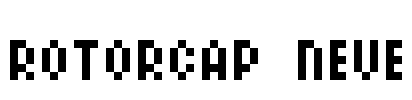 ROTORcap Neue Font Image