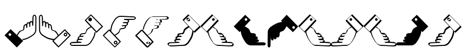 XPointedDesert Font Image