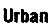 Urban Font Image