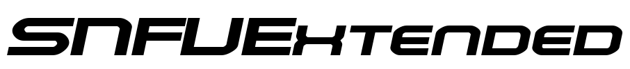 SNFUExtended Font Image