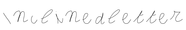Inclinedletter