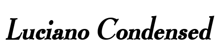 Luciano Condensed