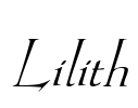 Lilith Font Image