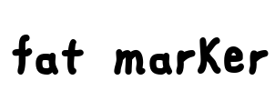 fat marker