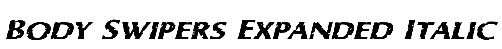 Body Swipers Expanded Italic