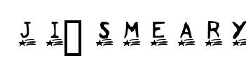 JI-Smeary Font Image