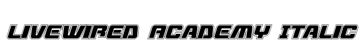 Livewired Academy Italic