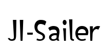 JI-Sailer Font Image