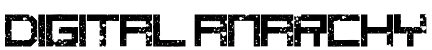 digital anarchy Font Image