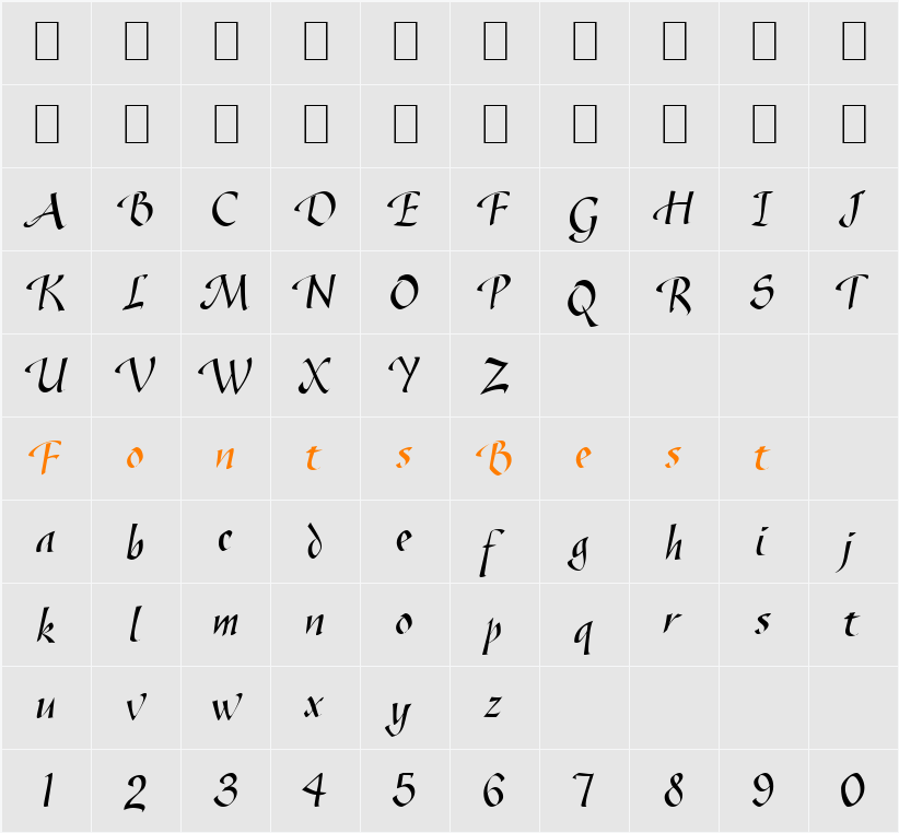 Gaze-Condensed Character Map