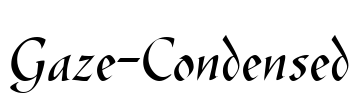 Gaze-Condensed