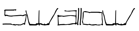 swallow Font Image