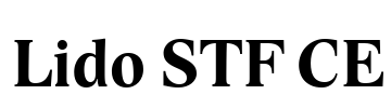 Lido STF CE Font Image