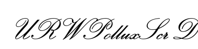 URWPolluxScrD