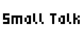 Small Talk Font Image