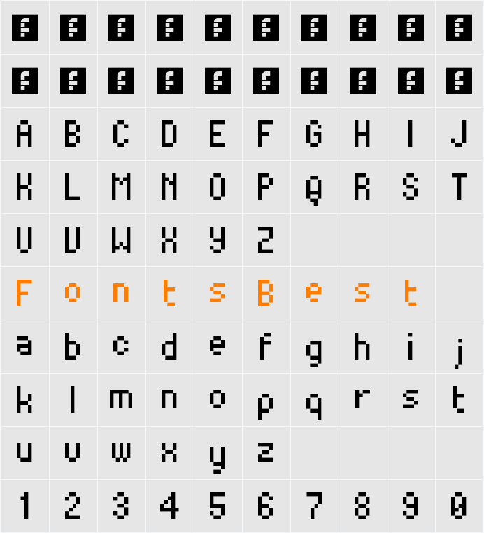 Peepo Character Map