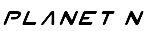 Planet N Font Image