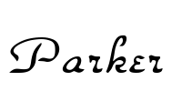 Parker Font Image