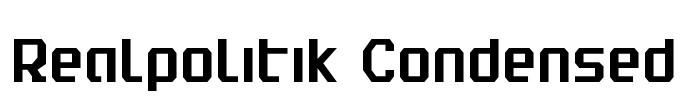 Realpolitik Condensed
