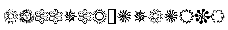 runningNcircles Font Image