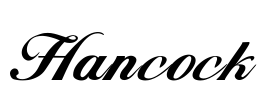 Hancock Font Image
