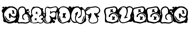 El&Font Bubble Font Image