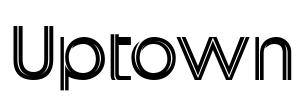 Uptown Font Image