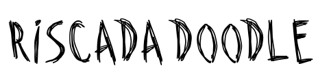 Riscada Doodle Font Image