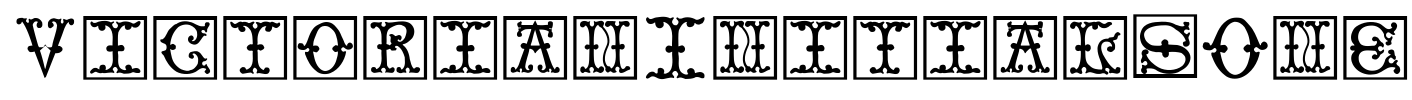 VictorianInitialsOne