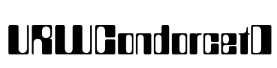 URWCondorcetD Font Image