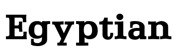 Egyptian Font Image
