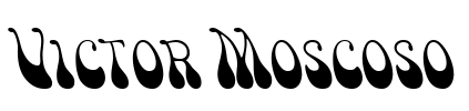 Victor Moscoso Font Image