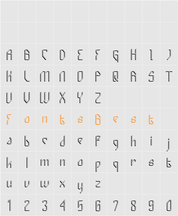 Gizmo - Shade Character Map