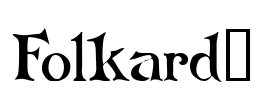 Folkard™ Font Image