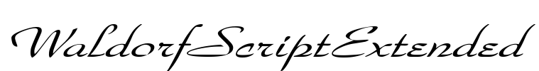WaldorfScriptExtended