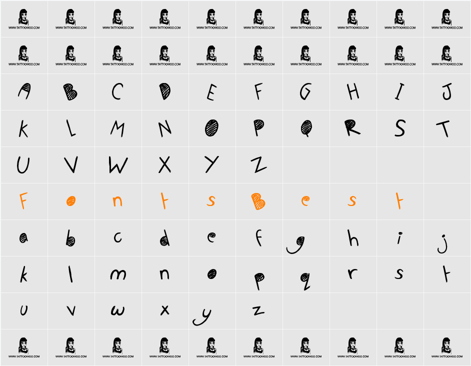 No Talking Allowed  Character Map