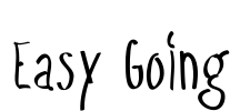 Easy Going Font Image