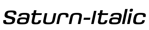 Saturn-Italic
