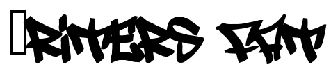 Writers fat Font Image