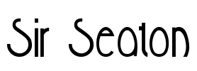 Sir Seaton Font Image