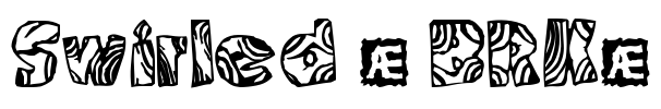 Swirled (BRK) Font Image