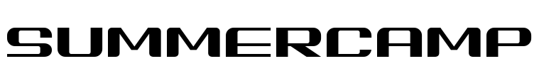 SUMMERCAMP Font Image