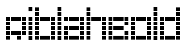 RiblahBold Font Image