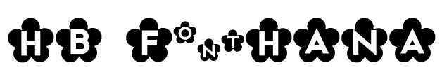 HB FontHANA Font Image