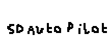 SD Auto Pilot Font Image