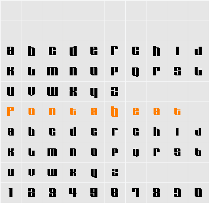 LHF Sugargirl Character Map