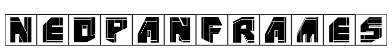 NeoPanFrames Font Image