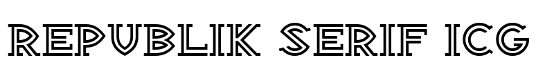 Republik Serif ICG